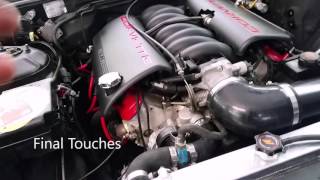 LS1 Engine Swap Nissan 240sx S14 Part 3 [upl. by Donelle851]