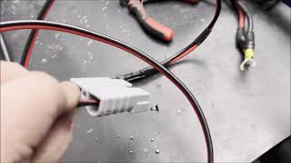 CB Radio Wiring with an Anderson Connector [upl. by Ramo]