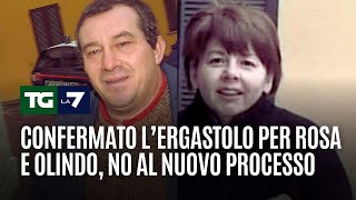 Confermato lergastolo per Rosa e Olindo no al nuovo processo [upl. by Sahc938]