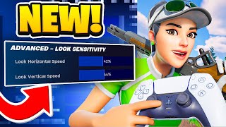 UPDATED BEST Controller Settings For Fortnite AIMBOT  FAST EDITS PS4PS5XboxPC [upl. by Newkirk88]