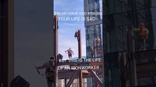 ironworkers construction ironwork reels viralyoutubeshorts steel irons foryou [upl. by Htrap475]