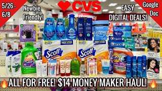 CVS Free amp Cheap Digital Coupon Deals amp Haul 526  68 l14 Money Maker Week Learn CVS Couponing [upl. by Ikairik303]