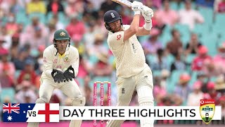 England rattled before Bairstow Stokes dig in  Mens Ashes 202122 [upl. by Iover]