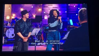 Sofronio Vasquez amp Aliyah Khaylyn after rehearsal FULL Clip  The Voice Battles Day 4 102924 [upl. by Eira439]