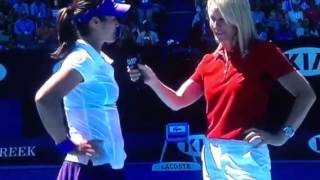 Li Na Interview After Winning Semi Final At 2013 Australian Open [upl. by Volin]