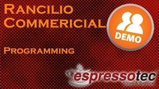 Commercial Rancilio Machine  Programming Shots [upl. by Jehoash585]