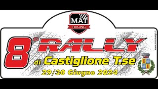 8°Rally Castiglione Tse 2024 OBC MORINODHERIN ps 8 by Ferrario [upl. by Eriam575]