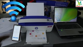 How to Connect HP Printer To a Wireless WIFI Network  HP Printers [upl. by Einnal]