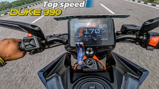 2024 DUKE 390 Top Speed🚀 Gen 3 Duke 390 Review amp Top Speed [upl. by Valeda]