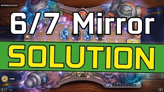 SOLUTION 67 Astromancer Arwyn Mirror Puzzle Lab  Hearthstone  The Boomsday Project [upl. by Akerue]