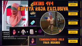 Â¡Exclusivo ULTIMO DÃA para RECLAMAR Bufanda KUFIYYA ROJA HABIBI OUTFIT para 4V4 KUFIYYA ROJA ðŸ”¥ [upl. by Jule153]