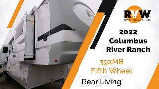 2022 Columbus River Ranch 392MB Fifth Wheel WalkThrough [upl. by Chouest]