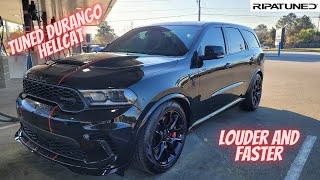 I got my DURANGO HELLCAT TUNED LOUDER AND FASTER [upl. by Neahs988]