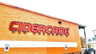 Cidercade  Arcade Tour Houston [upl. by Nniuqal]