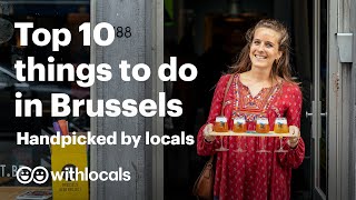 The BEST things to do in Brussels 🇧🇪🍻  Handpicked by the locals Brussels cityguide [upl. by Sumetra515]