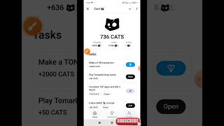 Telegram Airdrop  Cats Airdrop For All Telegram Users  Cats Airdrop [upl. by Ettena273]