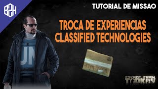 Troca De Experiências  Classified Technologies  Peacekeeper Task Guide  Escape From Tarkov [upl. by Jackelyn692]