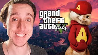 PRIMO Plays GTA 5 With Alvin the Chipmunk [upl. by Monk]