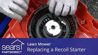 How to Replace the Recoil Starter on a Lawn Mower [upl. by Tim]