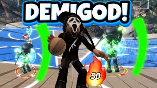 HOW TO MAKE MY quotDemigod Specialistquot BUILD IN HOOPS LIFE 👑 GREENS ANKLE BREAKERS DUNKS [upl. by Ahsakal815]