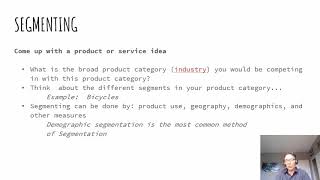 BUS 132  PRINCIPLES OF MARKETING SEGMENTING TARGET MARKETS PSYCHOGRPAHICS DEMOGRAPHICS [upl. by Adnilahs]