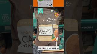 Unsweetened Organic Cacao Powder by Navitas Organics at Costco [upl. by Rednave]