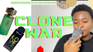 The Best Kayali Yum Pistachio Gelato Clone Khair Pistachio VS Lattafa Affection  Clone War [upl. by Tomasine]