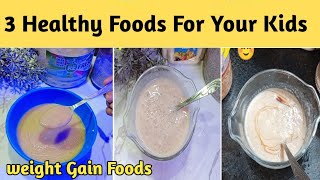 Healthy Food For Kids  Quick And Easy Weight Gain Recipes For Kids [upl. by Daniela29]