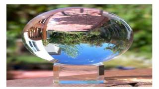 Amlong Crystal Meditation Ball Globe with Free Crystal Stand 80mm Clear [upl. by Dahaf]