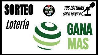 Sorteo Lotería Nacional tarde GANA MAS Resultados En Vivo de hoy martes 19 de noviembre de 2024 [upl. by Ahseyt]