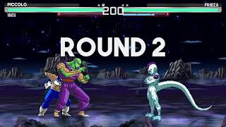 Dragon Ball MUGEN Piccolo amp Vegeta VS Frieza [upl. by Sarat]