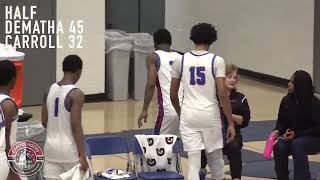 DeMatha vs Carroll HIGHLIGHTS  20242025 WCAC Season Opener [upl. by Ynnod589]