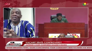 Rtd Supreme Court Justice William Atuguba talks tough about Supreme Court’s verdict on vacant seats [upl. by Marge161]