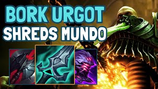 Heartsteel Mundo Time for blade of the ruined king Urgot Diamond 2 Elo [upl. by Aroel]