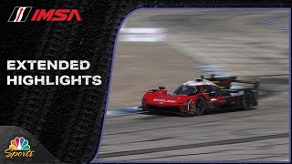 IMSA EXTENDED HIGHLIGHTS Twelve Hours of Sebring qualifying  31524  Motorsports on NBC [upl. by Eiffe]