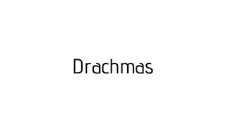 How to pronounce Drachmas  Drachmas pronunciation [upl. by Nancey]