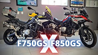 BMW F850GS X F750GS QUAL O MELHOR NEGÓCIO [upl. by Jarrow476]