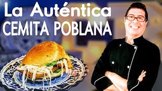 CÓMO HACER LA AUTÉNTICA CEMITA POBLANA [upl. by Prud662]