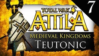 INVASION OF NORMANDY Medieval Kingdoms Total War Attila Teutonic Order Gameplay 7 [upl. by Rollin407]