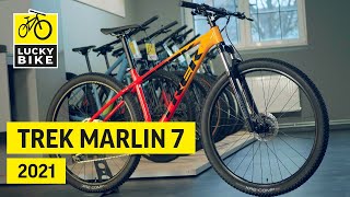 Produktvorstellung  Trek Marlin 7 2021  Vielseitiges HardtailMountainbike für flotte XCTouren [upl. by Beach]