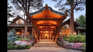 Magnificent Cabin in the Woods in Aspen Colorado  Sothebys International Realty [upl. by Einal]