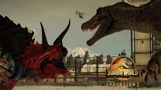 ULTIMASAURUS Mod VS SPINOSAURUS  Jurassic World Evolution 2 [upl. by Harte136]