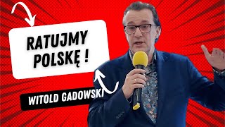 Witold Gadowski  quotPorozmawiajmy o Polsce i obronie naszego świataquot [upl. by Nyltak]