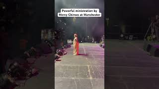 Powerful worship ministration of “ You do this one “ by Mercy Chinwo at Manchester [upl. by Ellehcear]