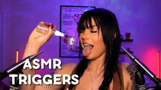 ASMR TRIGGERS FOR PEOPLE WHO CANT SLEEP [upl. by Ailegnave]