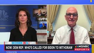 Rep Smith Joins MSNBCs Ana Cabrera to Discuss His Call on Biden to Withdraw [upl. by Arundel16]