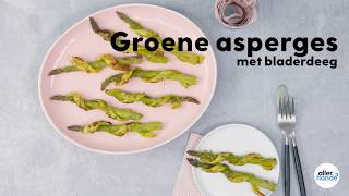 Bladerdeeghapje Groene asperges met bladerdeeg  Recept  Allerhande [upl. by Kendrah986]