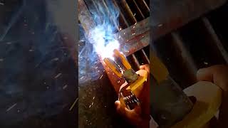 1g flat welding Rod E6013 ytstudio shortvideo subscribe welding youtubeshorts [upl. by Siraved]