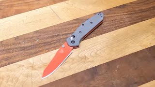 Benchmade Mini Osborne Shot Show Limited Edition 945RD2401 [upl. by Airotkiv]