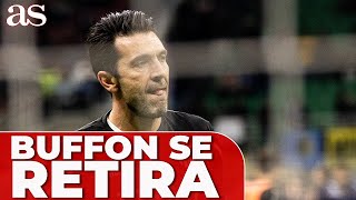 FÚTBOL  BUFFON anuncia su RETIRADA  DIARIO AS [upl. by Phemia]